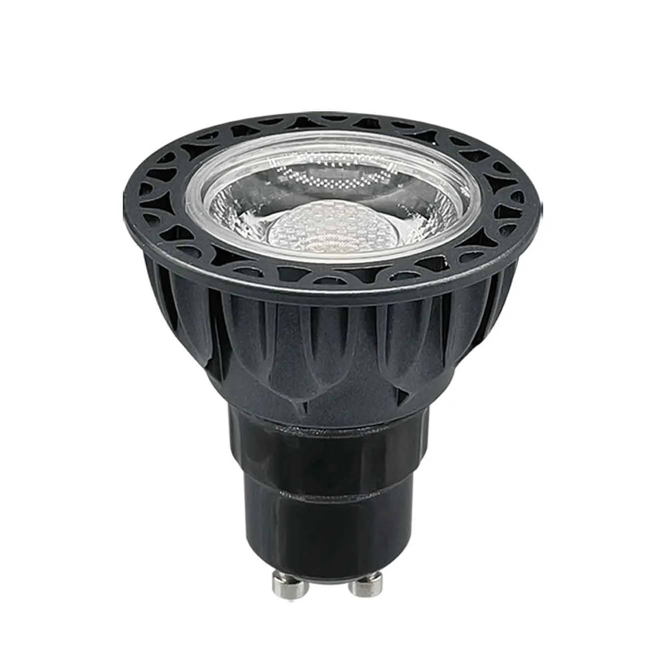 10 Pack GU10 LED Bulb, 7W 36° Narrow Beam Angle, Triac Dimmable Spotlight, 220V COB Chip Direct Price for Home and Shop Lighting