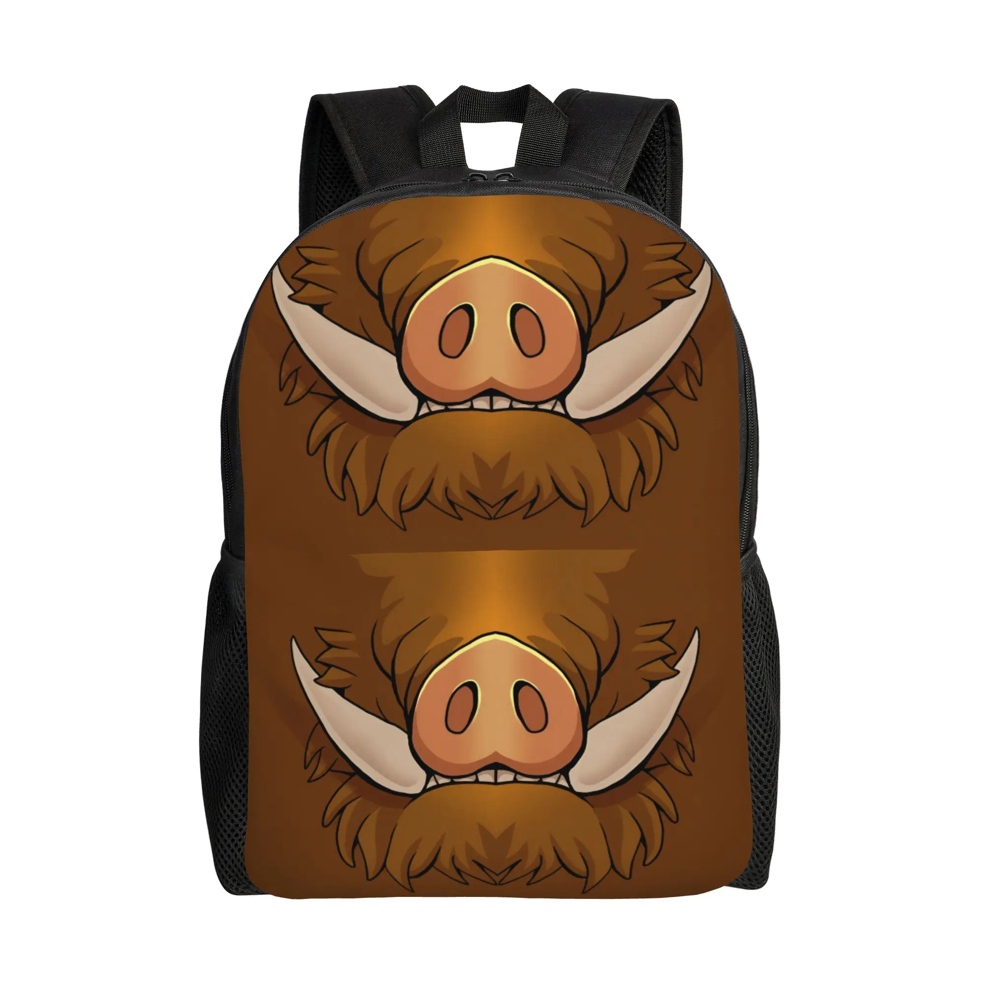 

Custom Animal Head Backpack for Men Women School College Students Bookbag Fits 15 Inch Laptop Bags