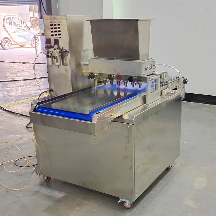 Automatic Mini Biscuit Cookie Depositor Machine Industrial Rotary Cookie Biscuit Making Machine For Supplier