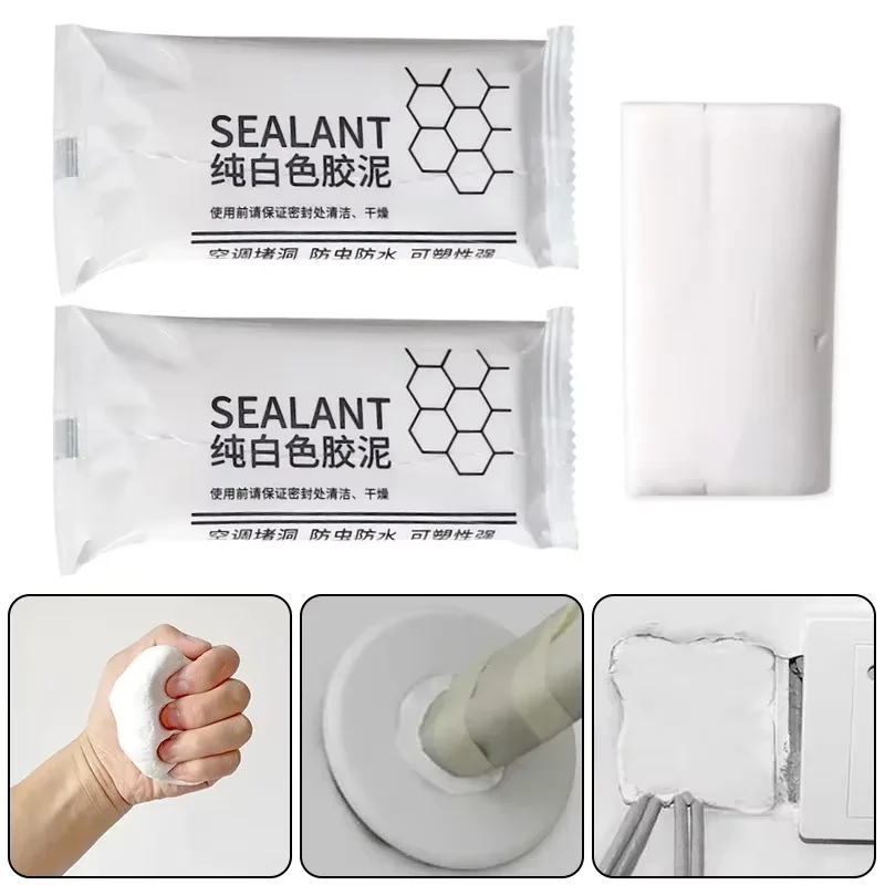 

5/10/20pack Wall Hole Sealant Waterproof Sealing Mastic for Sewer Pipe Wall Crack Repair Air Conditioning Hole Plugging Glue