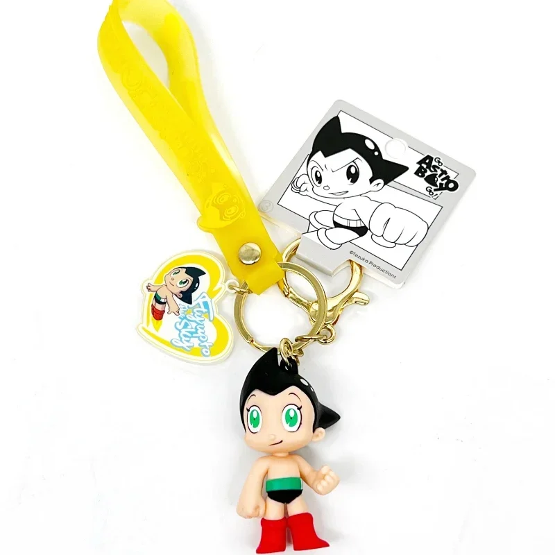 Astro Boy Car Keychain Pendant Cartoon Men\'s Bag School Bag Pendant Exquisite Women\'s Birthday Creative Gift