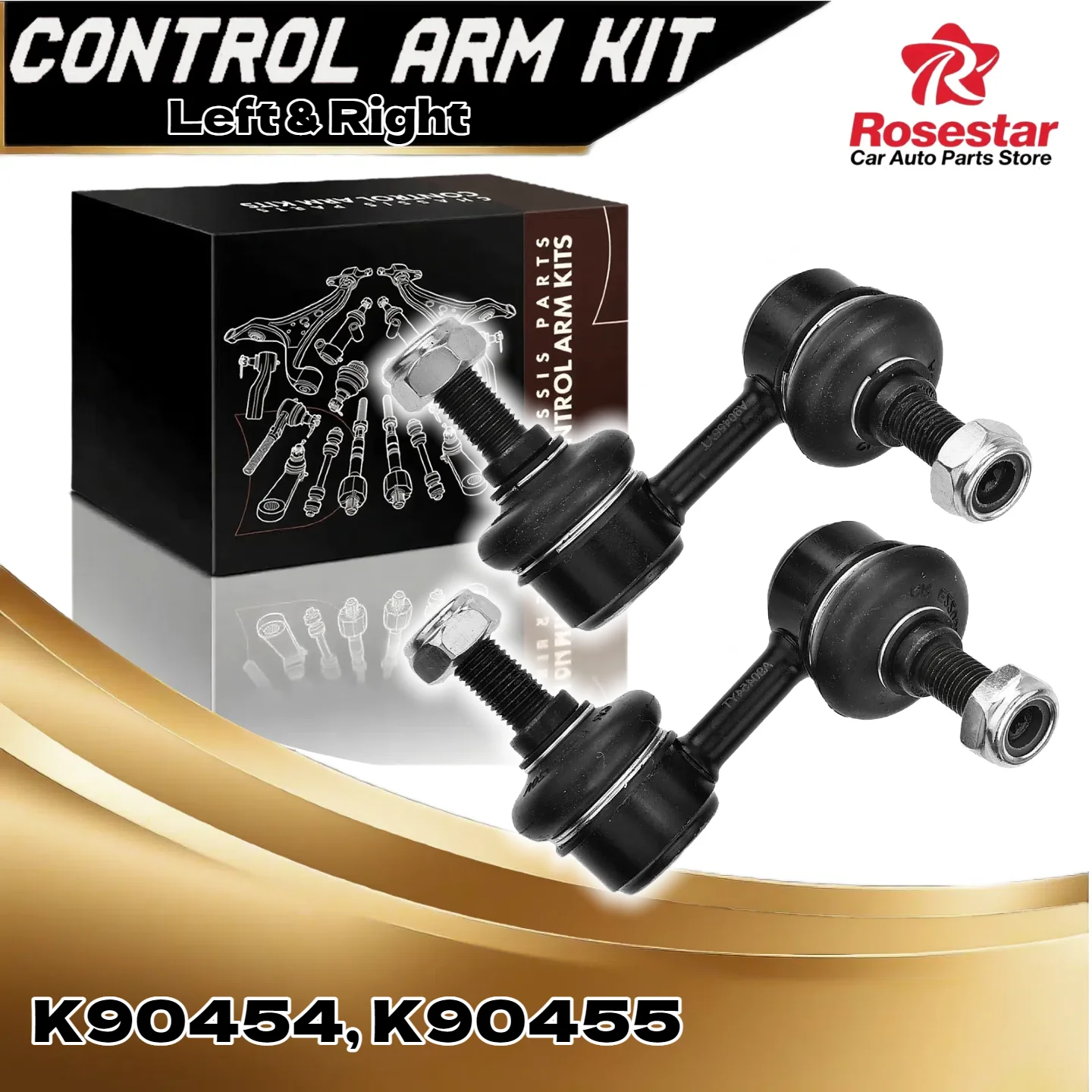 Kit de ligação de barra estabilizadora dianteira, 2 peças para honda CR-V civic element acura el rsx 51321-s5a-003, 51321s5a003, 51321-scv-a91