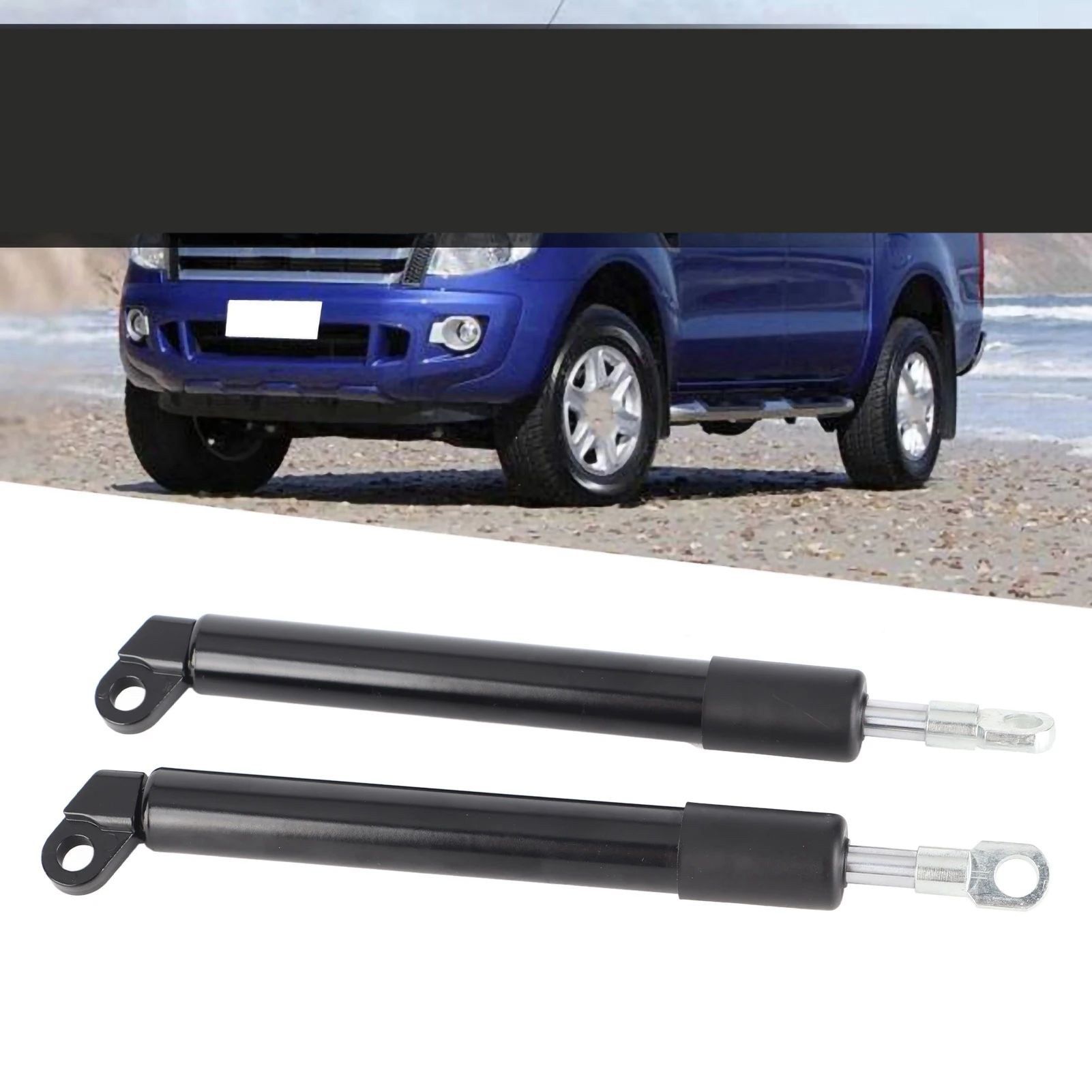 Rear Tailgate Gas Struts Corrosion Proof Steel Lift Support Lifters for BT50 PX Ranger 2012-2018