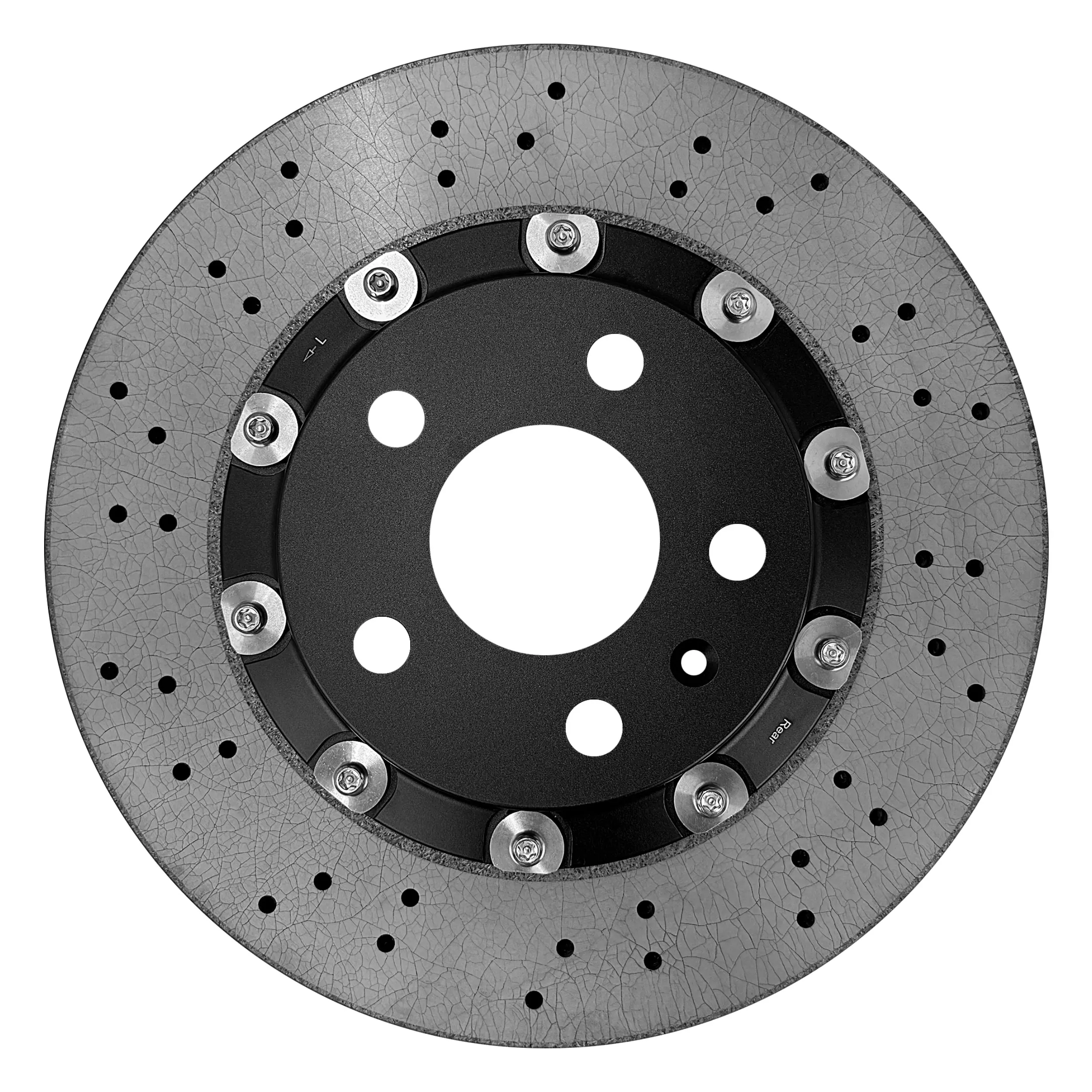 5Q0615601E Rear 310MM 22MM Drill Break Disk Carbon Ceramic Brake Disc Rotors For 2025 Audi Rs3