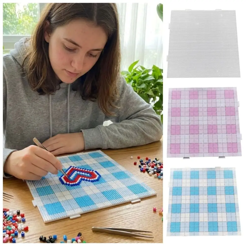 78x78-Pin-Schmelzperlen-Platten 2,6mm Perlen DIY Hama Perlen-Platten Kreative Hitzebeständige Schmelzperlen-Boards