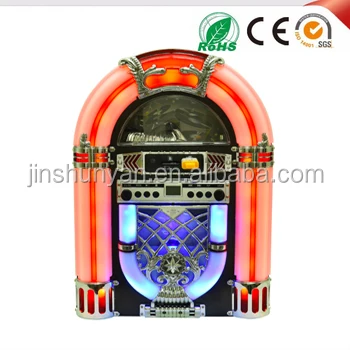 Mini BT Portable Jukebox CD MP3 Player AUX Retro Radio