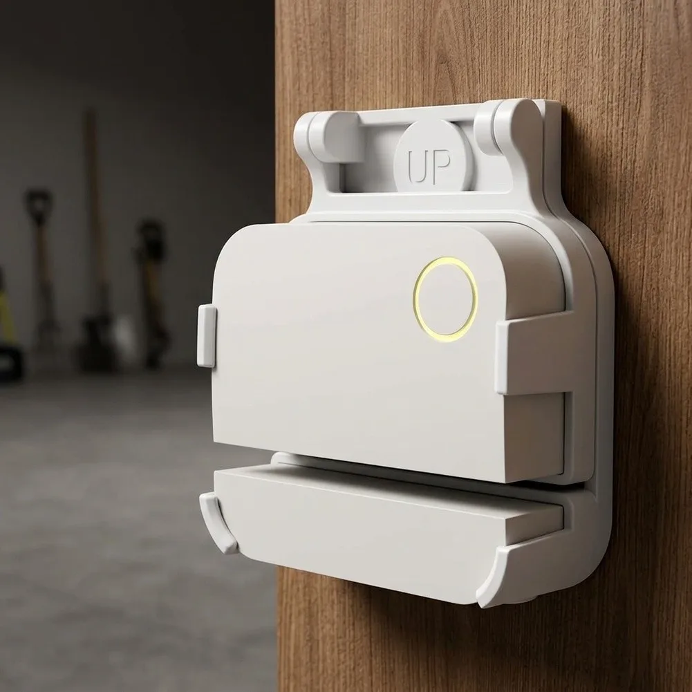 For Ring Alarm For Contact Sensor Mounting Bracket Built for Durability on Active Garage Doors with Frequent Opening Cycles