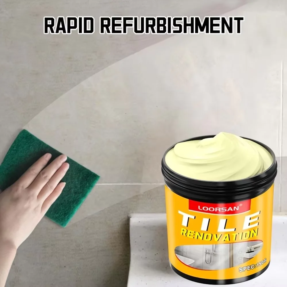 

LOORSAN 150 г паста для ремонта плитки — восстановление пола в ванной комнате, длительный блеск, легко наносится, освежитель затирки, обращение поверхности
