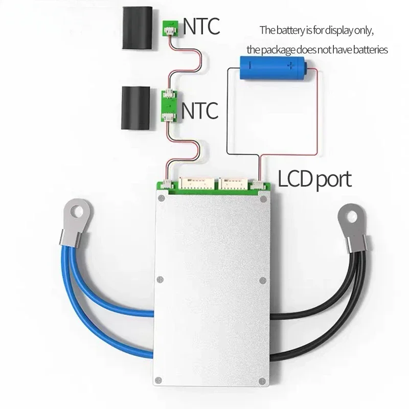 ANT BMS 7S-20S 8S 13S 16S 575A 450A 300A 275A 200A 100A 24V 48V LiFePo4 Li-ion LTO Battery Protection Board Bluetooth Smart PCM