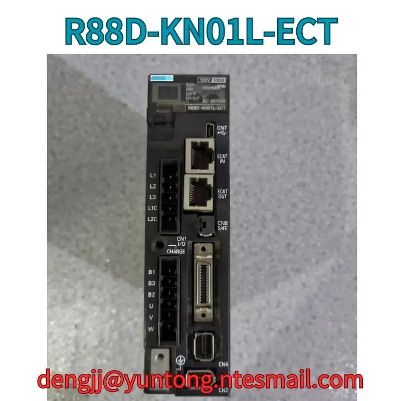 

Used R88D-KN01L-ECT servo driver 100W test OK Fast Shipping