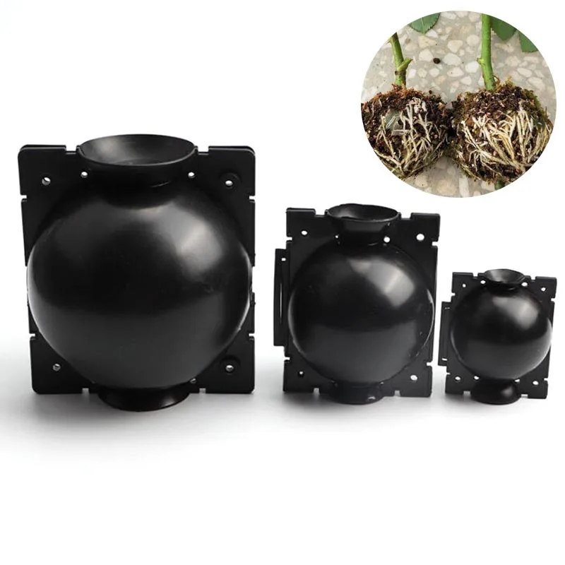 

1/2/5pcs tree Plant Rooting Ball Grafting Rooting Growing Box Breeding Case for Garden Plant high-pressure propagation box