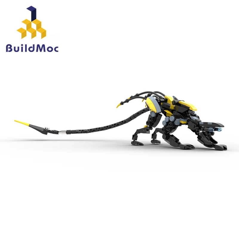 Horizon Zero Dawn Building Blocks for Kids Machines Monster Model Toy Film Stalker Machine Building Blocks for Kits Brinquedos