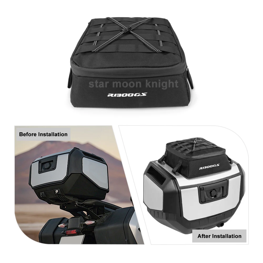 Vario Bag Top Box Panniers Bag Case For BMW R1300GS Motorcycle Waterproof Top Case Cover Bag R 1300GS R1300 GS