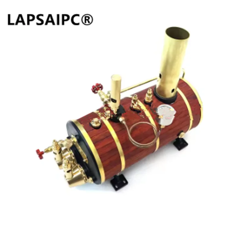 High-efficiency steam engine boiler, retro model marine boiler model, diameter: 105mm, full water capacity: 850ml