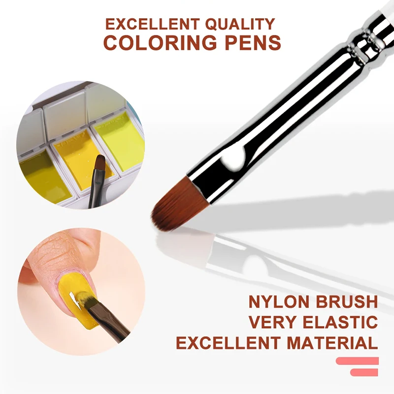 6 ألوان الصلبة جيل للأظافر مسمار الفن البولندية هلام ملون مسمار الورنيش جيل للأظافر لوحة طلاء الأظافر المعلبة كريم مسمار الغراء