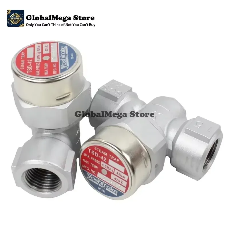 2026 Latest Stainless Steel Disc Type Steam Trap TSD-42 for High Temperature Steam Condensate 1/2inch 3/4inch 1inch