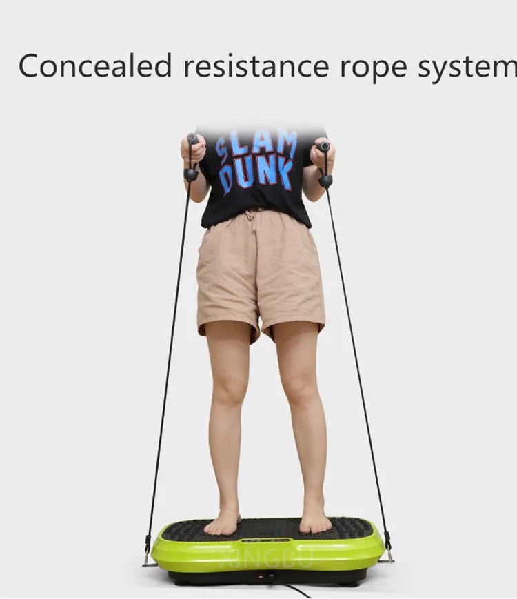 ハイパワーABS振動プレートスマートホーム、Bluetoothフィットネス機器、腹筋強化脂肪電磁石用垂直