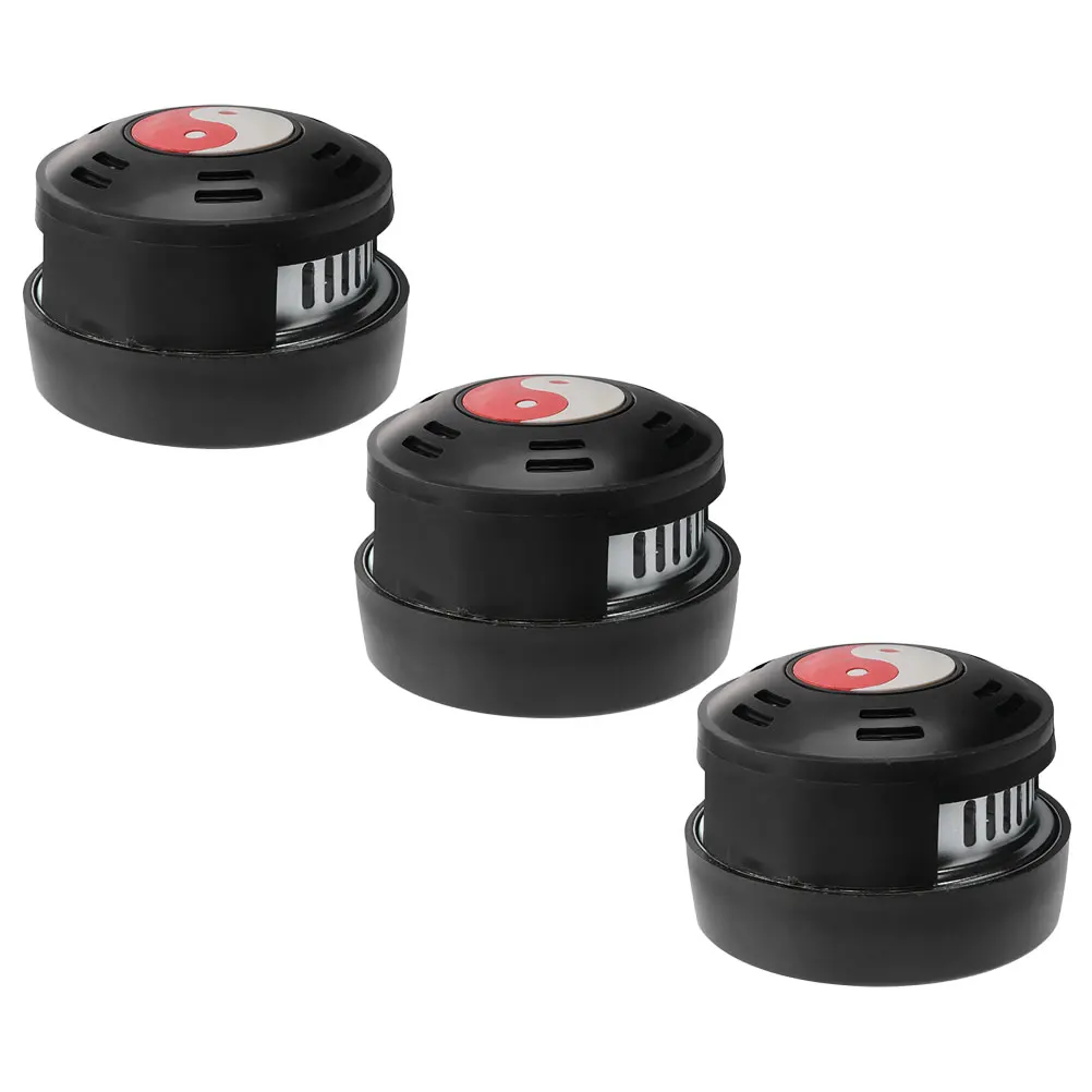 

3pcs Moxibustion Box Adjustable Portable Anti-Scald Moxa Stick Burner Holder Household Retro Smokeless Tank Durable Metal