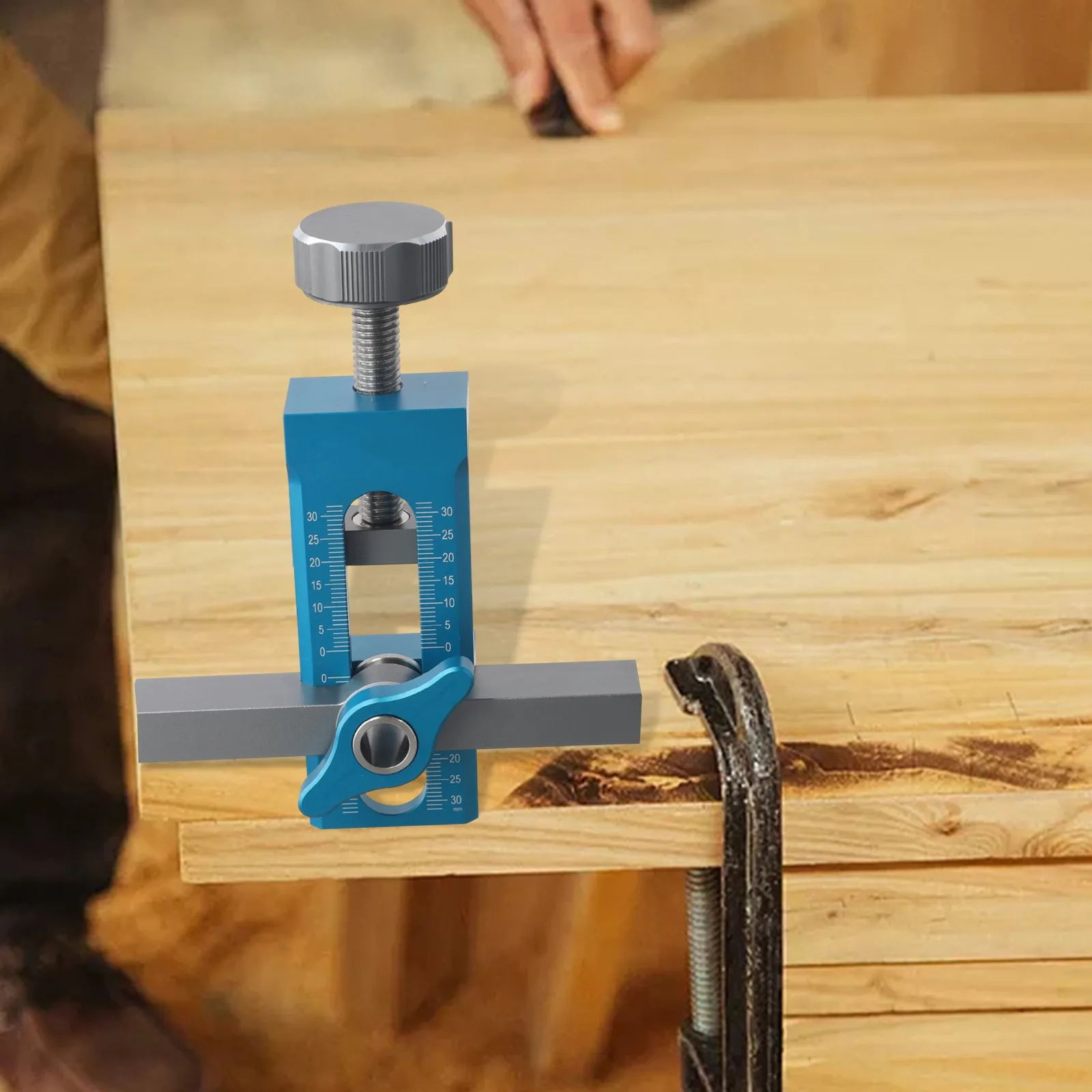 

Узел шкафа Серый, синий Установка двери шкафа Регулируемый инструмент для установки дверей Прочная несущая способность Устойчивость к ржавчине