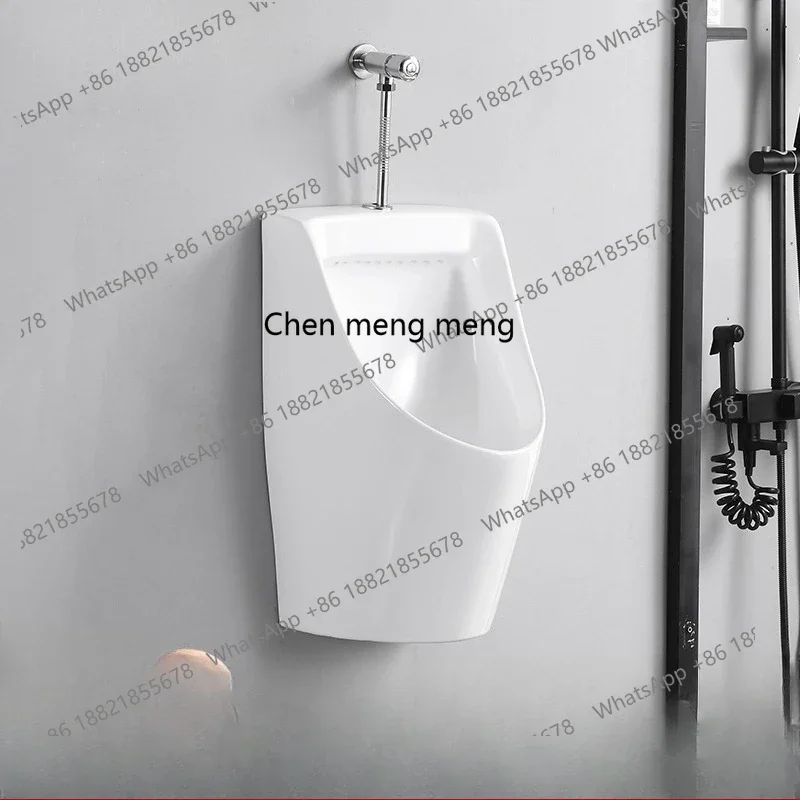 A139 Men's urinal household adult ceramic urinal with built-in trap and odor wall hanging toilet bucket