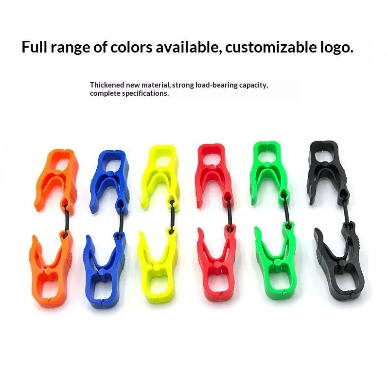 ⑥ Durable Glove Clips Glove Belt Clips Work Clip Glove Keeper Glove Holder Clip Glove Clip Holder for Belt Loop Guard Worker