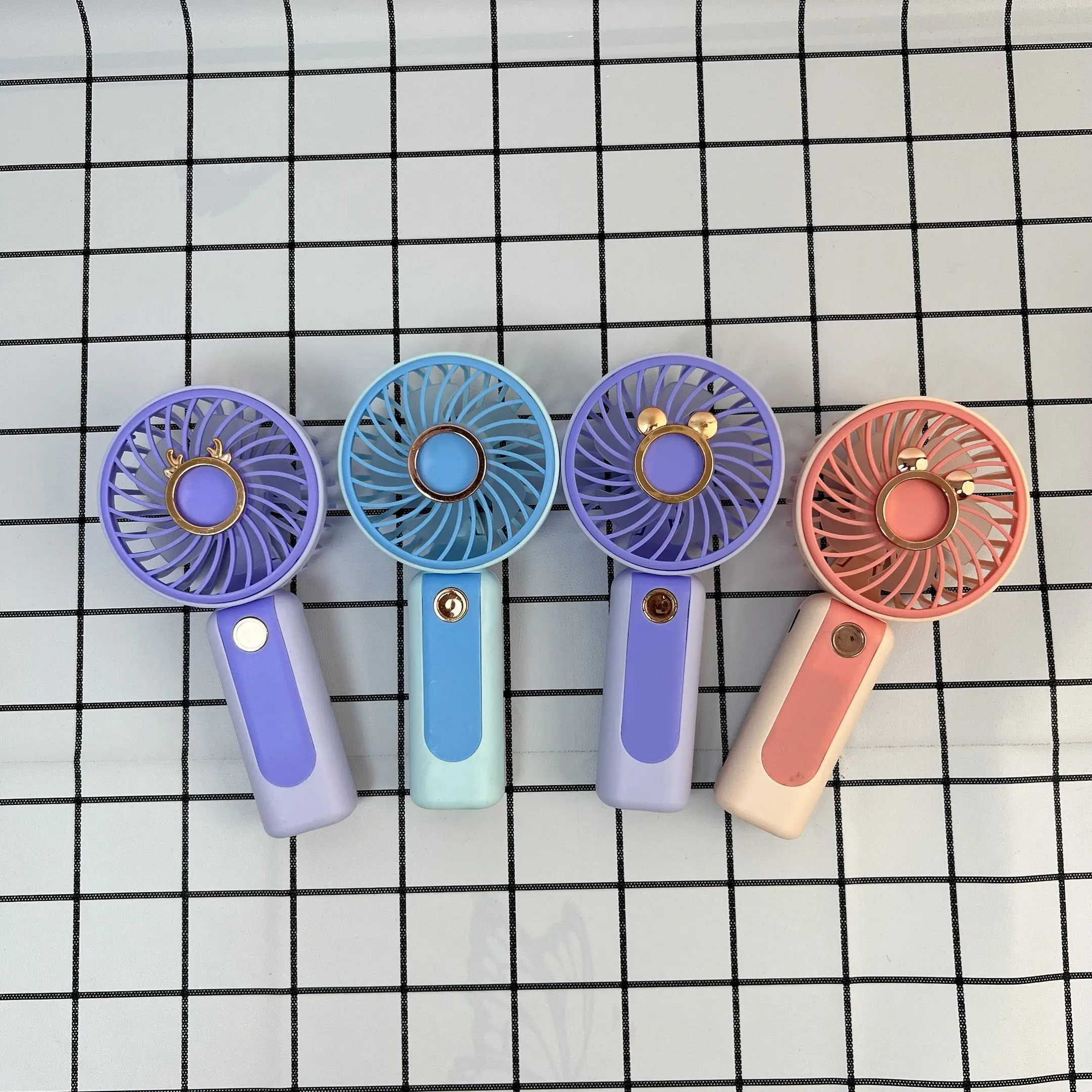 Popular USB Handheld Fan Portable Mini Quiet Outdoor Office Desk Summer Cooling Fan