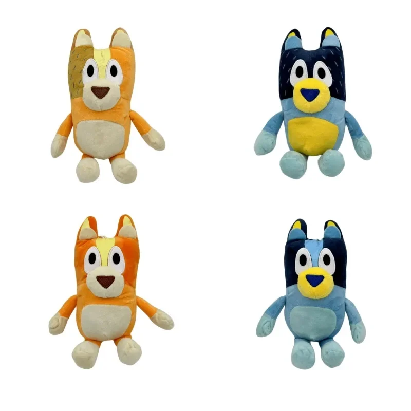 Hot 15cm Blueyed Dog Bingo Family Plush Toy Dog Soft Stuffed Animals Dolls Birthday Christmas Gifts Family Blue-Y Bingo kid gits