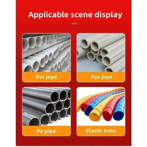 Bärbar PEX-rörskärare 31 mm för plaströr, enhandsmanövrering för PVC PPR-rör, kompakt saxdesign 10 best sales kraftig sax för att skära plast - №1