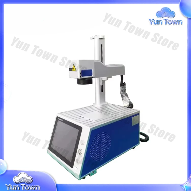 Fiber Laser Marking Machine 100W for Metal Ring Stainless Steel with Raycus JPT MAX Laser Source for Industrial Metal
