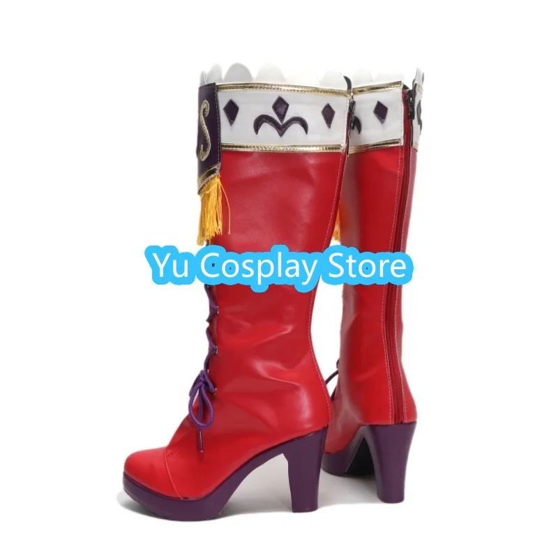 Yu Cosplay Store Scarpe cosplay miele di ghiaccio Scarpe cosplay anime Stivali Costumi di Halloween Puntelli