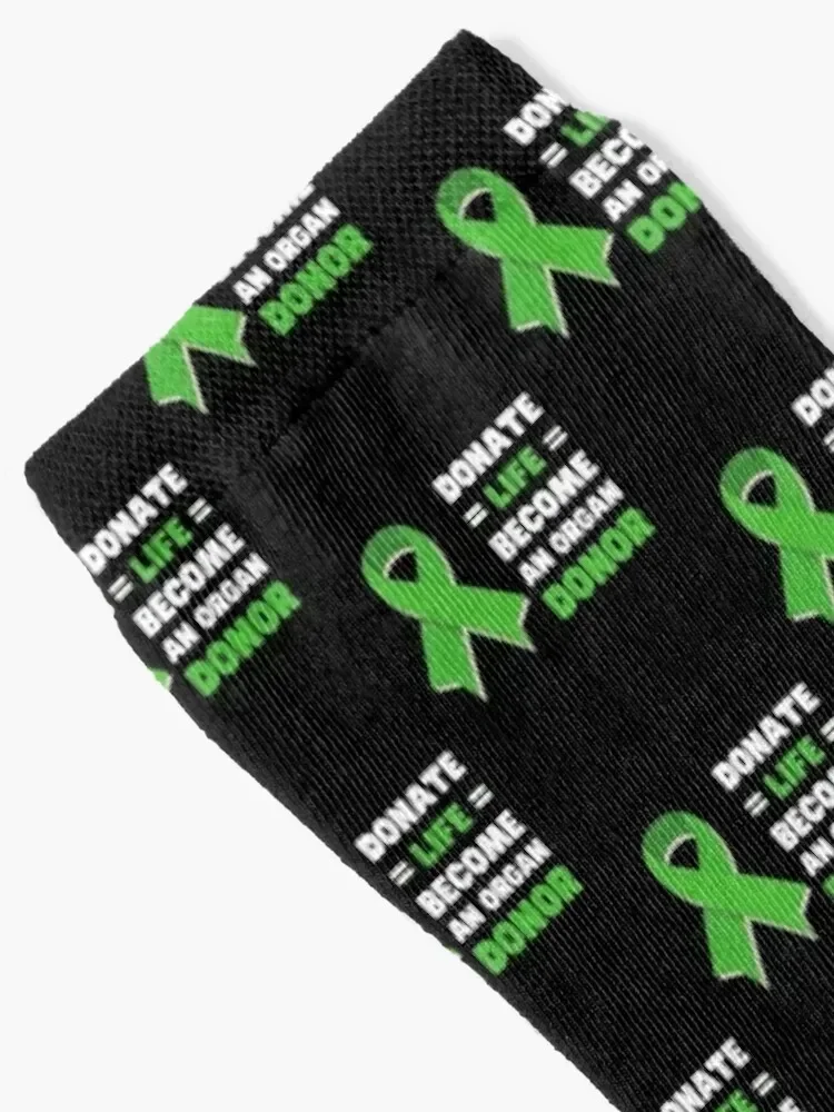 DONATE LIFE, SAVE A LIFE, BECOME AN ORGAN DONOR Socks tennis christmass gift Socks Man Women's