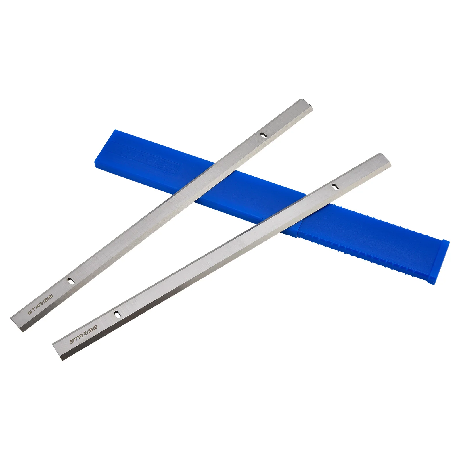 STARIBS HSS Planer Blades 332×18.2×3.2mm 2PCS for Gigant KJ332 ZUBR RS-330 Replacement Thicknesser Knives Double-Sided