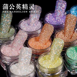 12 Box Iridescent Glitter Sugar Nail Art Powder Sparkly Candy Sweater Effect Chrome Pigment Dust for DIY Manicure Decoration
