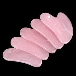 1pcs Guasha Scraping Massage Scraper Face Massager Acupuncture Gua Sha Board Acupoint Face Eye Care SPA Massage Tool