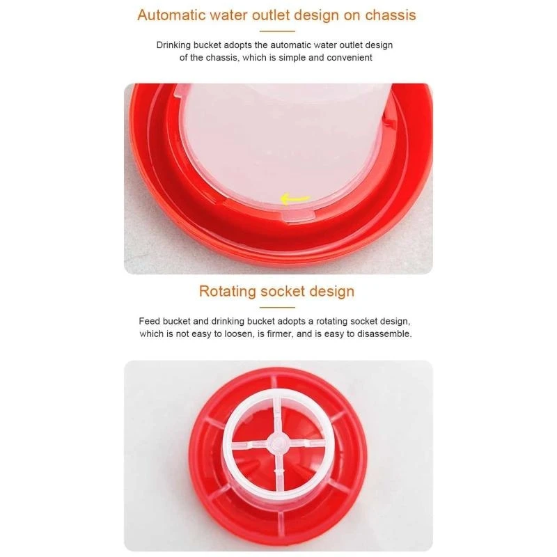 G92C Chick Waterer Feeder Small Poultry Automatic Drinker Dispenser для птиц