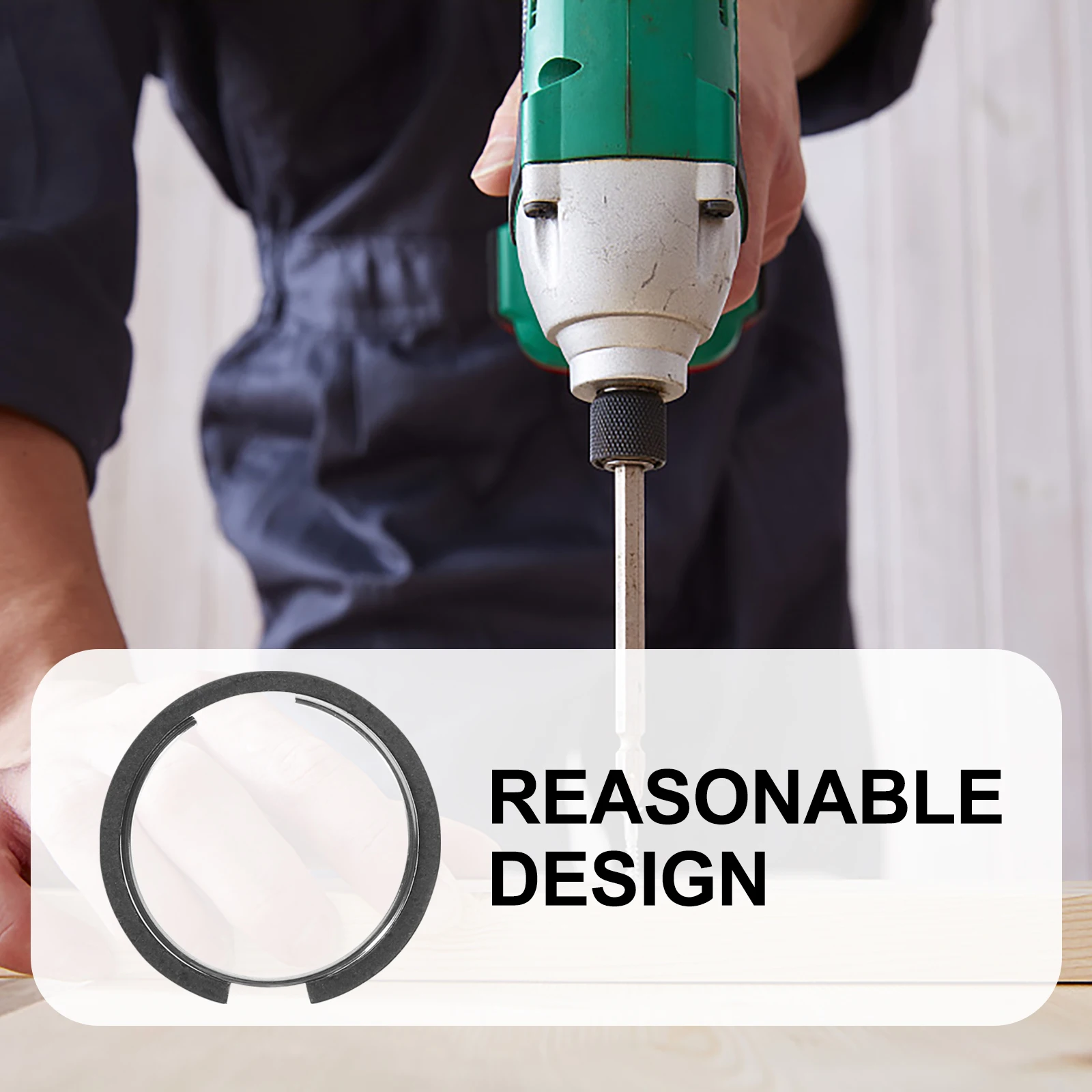 

4Sets Impact Wrench Socket Retainer Durable Metal Retaining Ring Replacement for Hm0810 Tool Parts Impact Wrench Socket Retainer