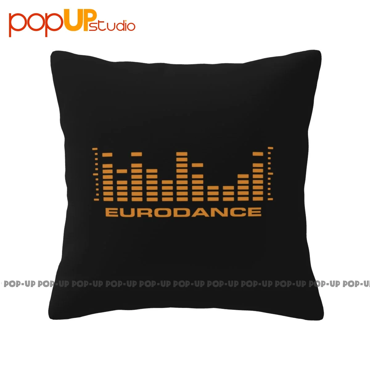 Best Eurodance Level Equalizer Pillowcase Throw Pillow Cover Vintage Ultra Soft Comfortable