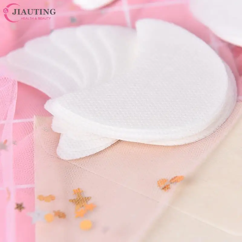 20pc Pro Cotton Eyeshadow Shield Under Eye Lint Free Patch monouso estensione ciglia finte Pad Protector Eye Lip Makeup Tool