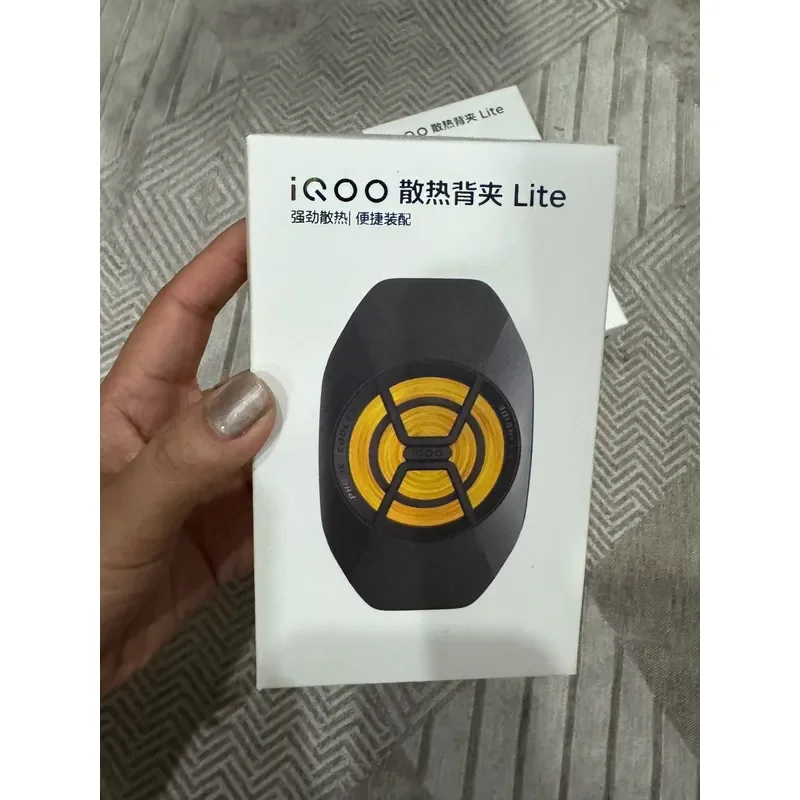 for iQOO Cooling Back Clip Lite New Mobile Phone Radiator Cooler Fan Game Heat Dissipation Device for iQOO Smartphones