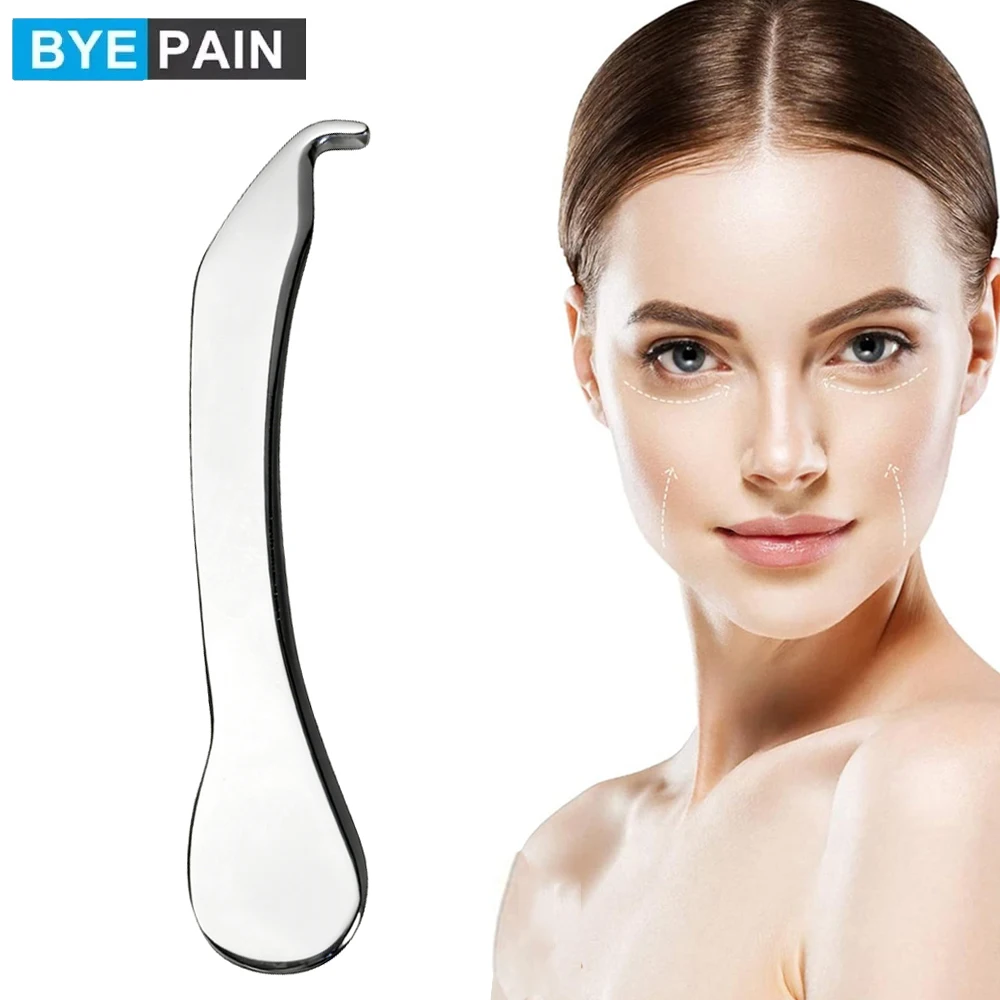 

1PCS Stainless Steel Gua Sha Muscle Scraper Tool Massage Board Chiropractic Tool Physical Therapy Tool