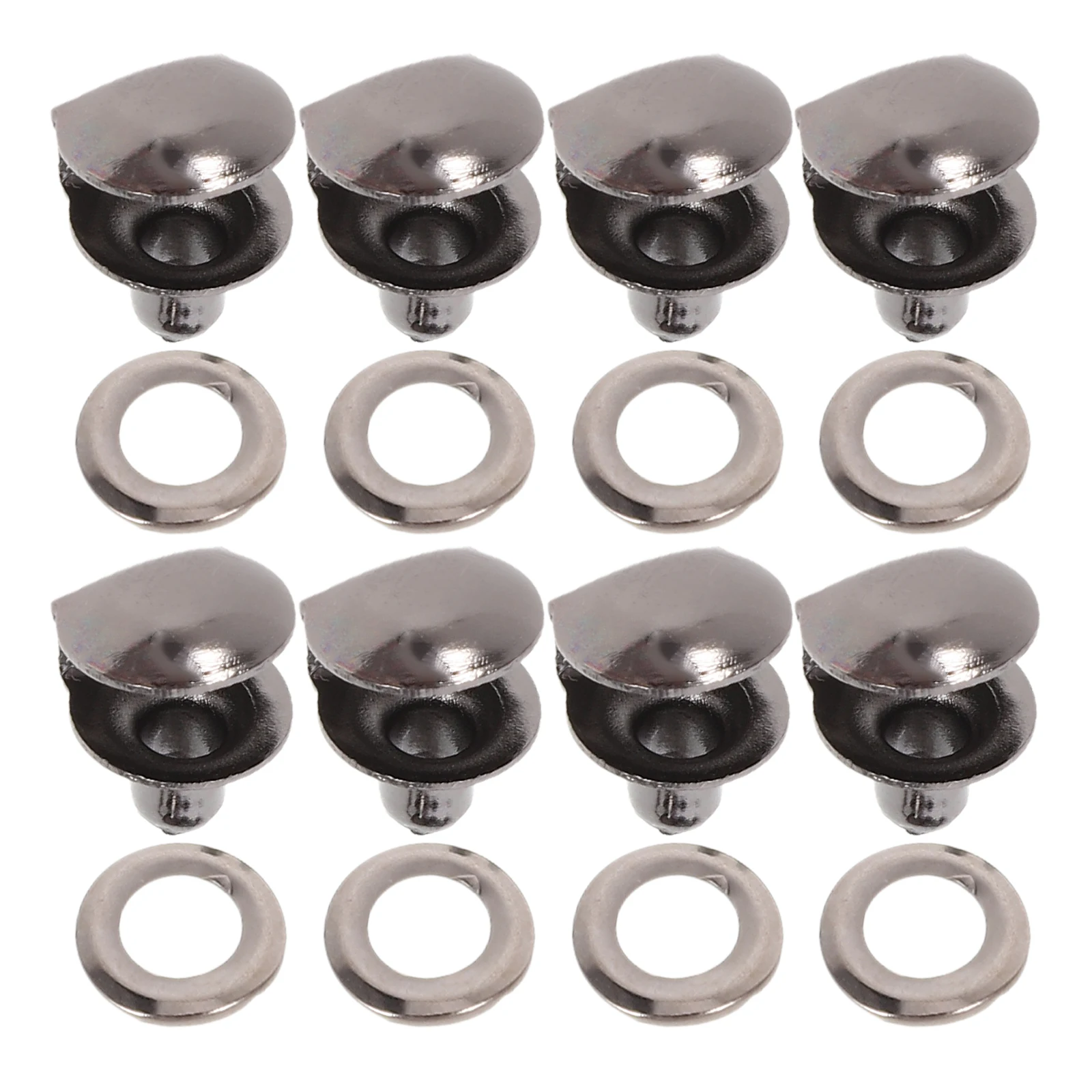 

10 Pcs Boots Lace Fittings Shoe Accessory Hooks High Heel Bootlace Metal Work Eyelets