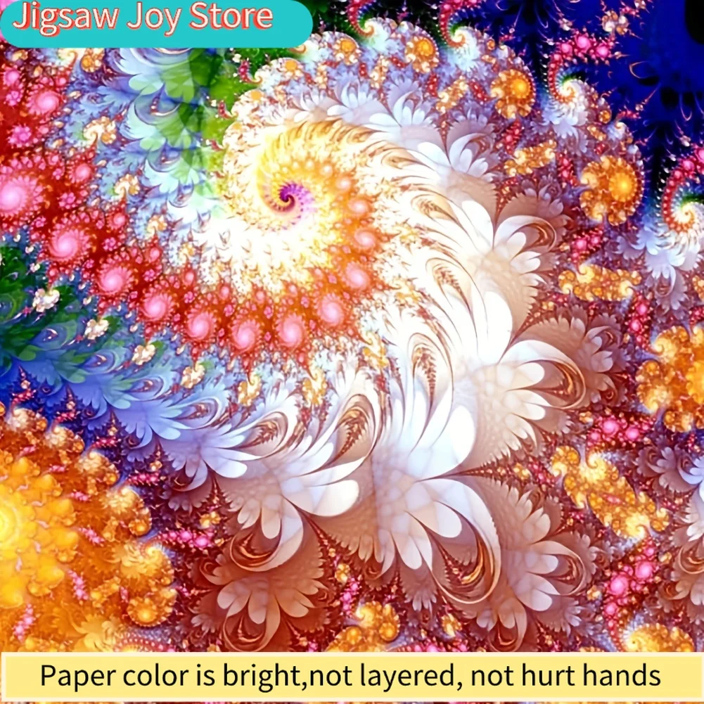 

DIY 5D Diamond Painting Kit Creative Spiral Feather Beginner Relax Mosaic Craft Full Round Rhinestone Art Set Numbered Paintin