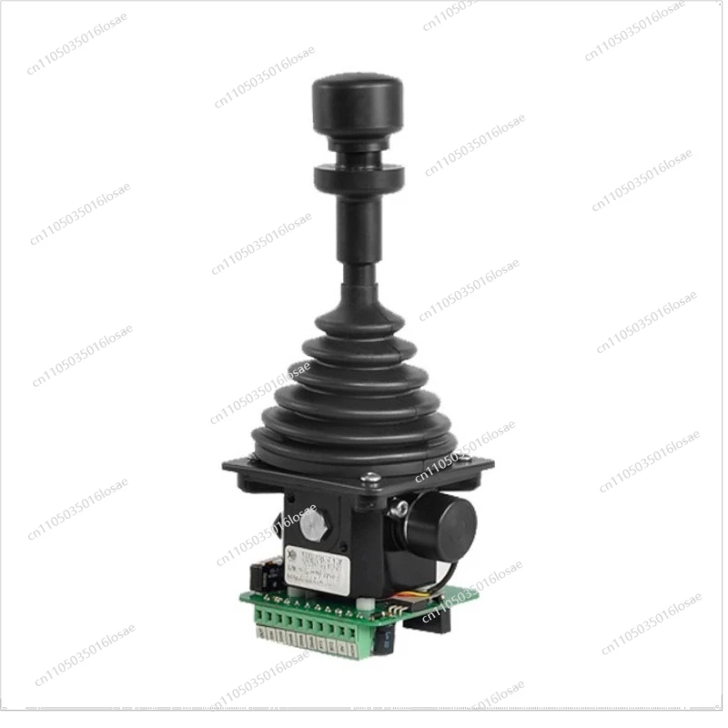 

YJ100 Industrial Joystick, Excavator Operating Handle Single and Double Axis Rocker Controller Self-locking Hall Joystick