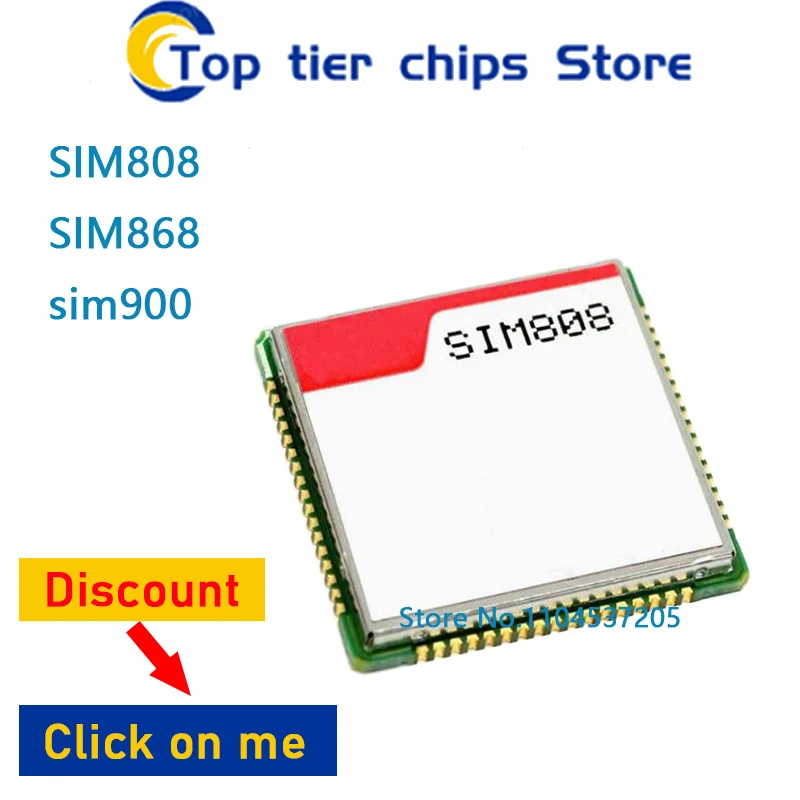 1PCS~5PCS/LOT   SIM808 SIM868 sim900 module 100% NEW