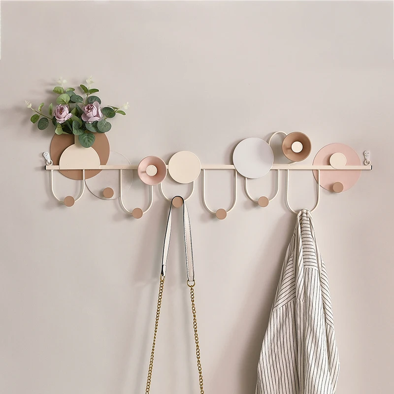 

Hanging Open Coat Racks Living Room Space Saving Nordic Luxury