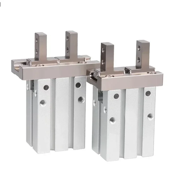 Pneumatic Parts Bore 10-40mm Double Acting Air Pneumatic Finger Gripper Cylinder  MHZ2 10D 25D 32D 40D
