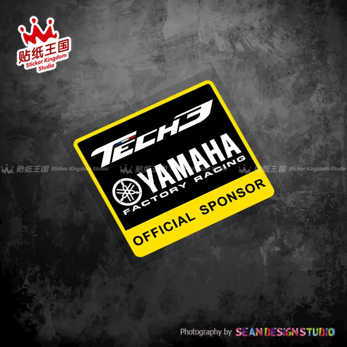 For YAMAHA TECH3 MT03 MT07 MT09 MT10 R1 R3 R6 FZ1 FZ8 TMAX NMAX SMAX XMAX Motorcycle motorbike Waterproof Stickers Decals 24