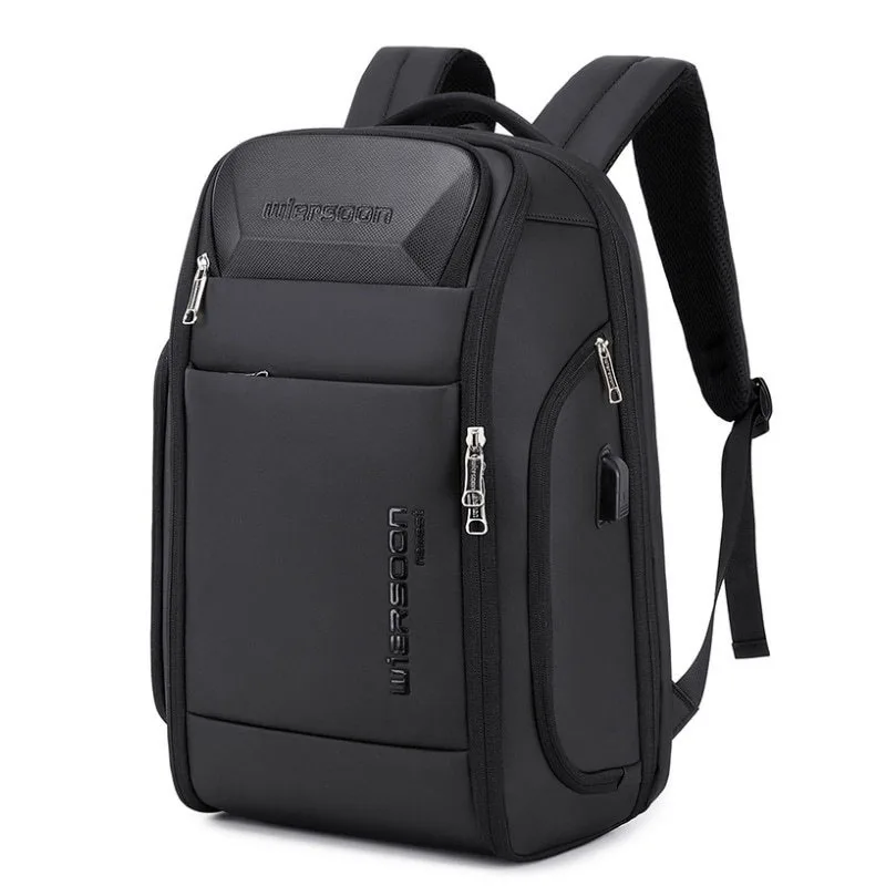 Multi functional Business Bag Waterproof Lockable Anti-theft Breathable Backpack USB Charging Large Capacity Travel Bag