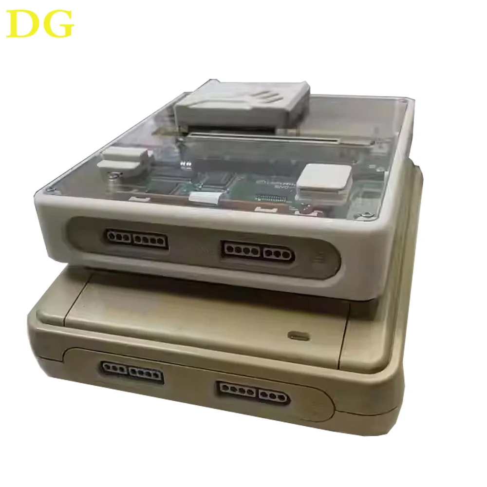 

Modified SFC With Transparent Shell Made By 3D Printing Modern Transformation of Super famicon Game Console