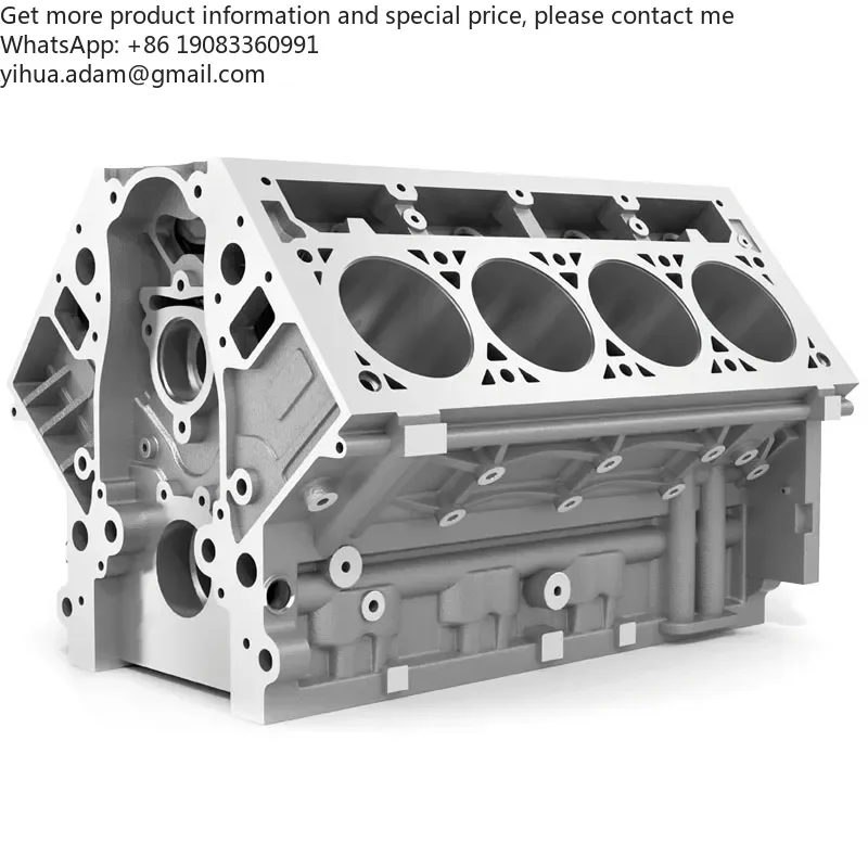 كتل اسطوانة طويلة لمحرك عالي الجودة مخصصة باستخدام الحاسب الآلي أجزاء محرك آلات البنزين تشيفي V8 كتلة المحرك لشيفي V8 5.7L 1996